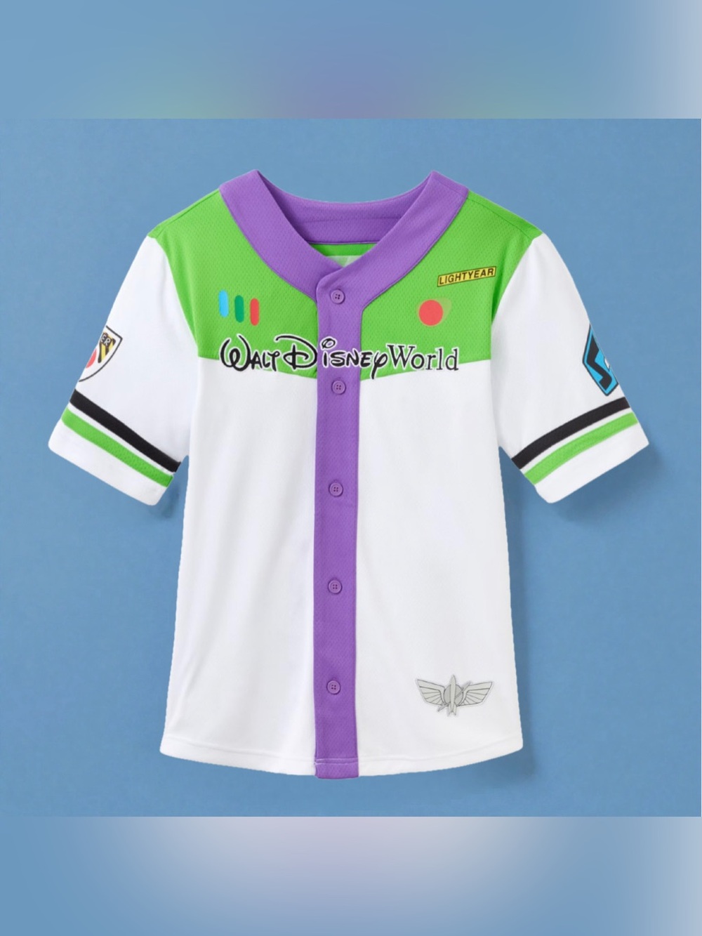 Disney Parks Walt Disney World Buzz Lightyear Baseball Jersey